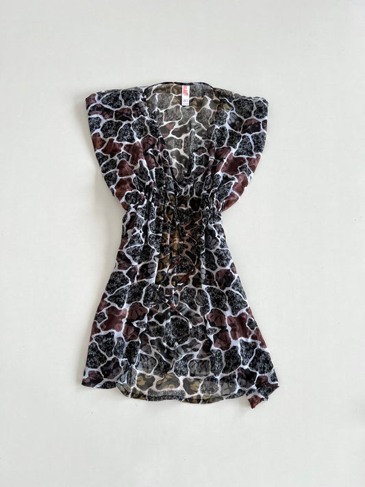 Sheer Coverup Dress-Bust 34 to 38