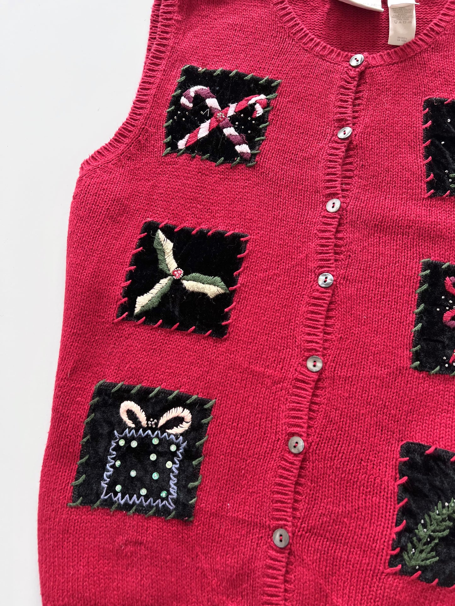 First Issue Embroidered Sweater-Bust 48