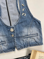 Load image into Gallery viewer, Terranova Denim Waistcoat-Bust 32
