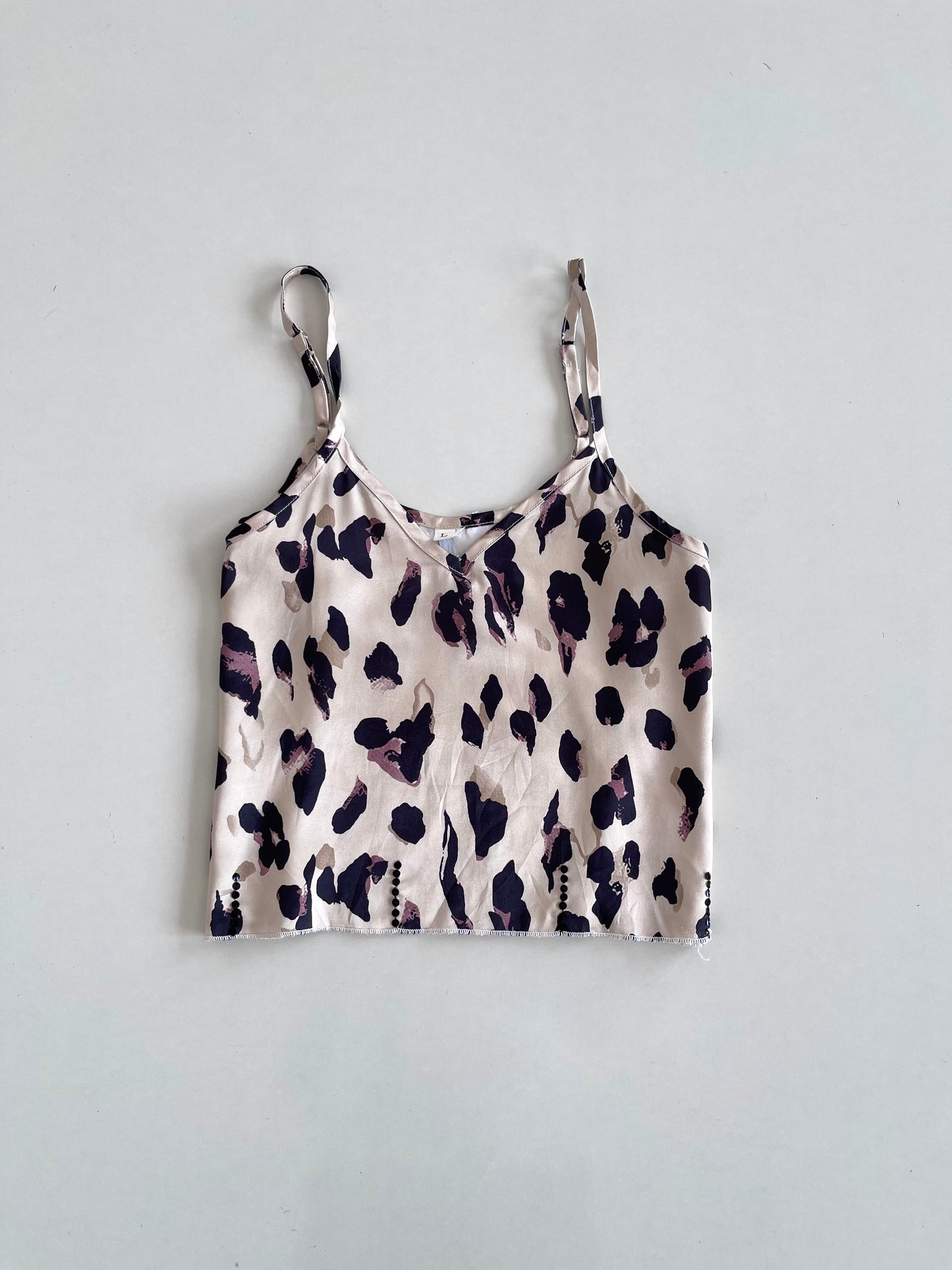 Animal Print Top-Bust 38