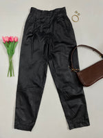 Load image into Gallery viewer, Rodney Clark Faux Leather Pants - Waist 24
