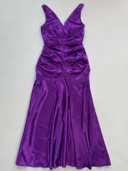 Satin Ruched Dress-Bust 30 to 32