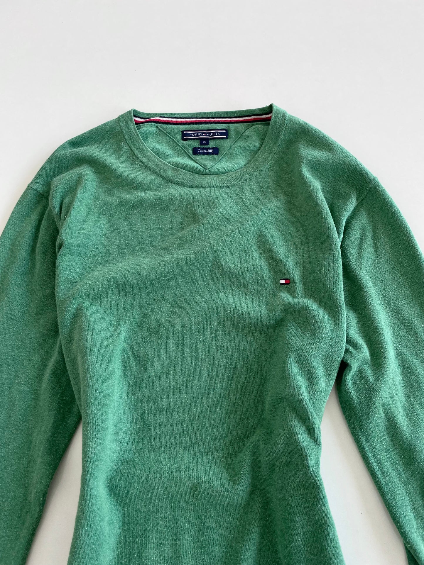 Tommy Hilfiger Cotton & Silk Vintage Sweater-Bust 46 to 48