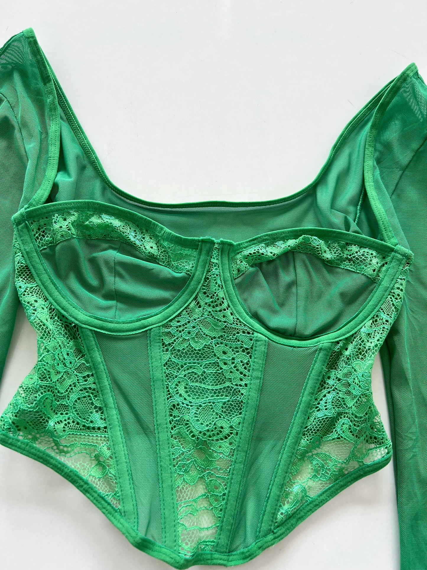 Lace Sheer Top-Bust 30 to 32