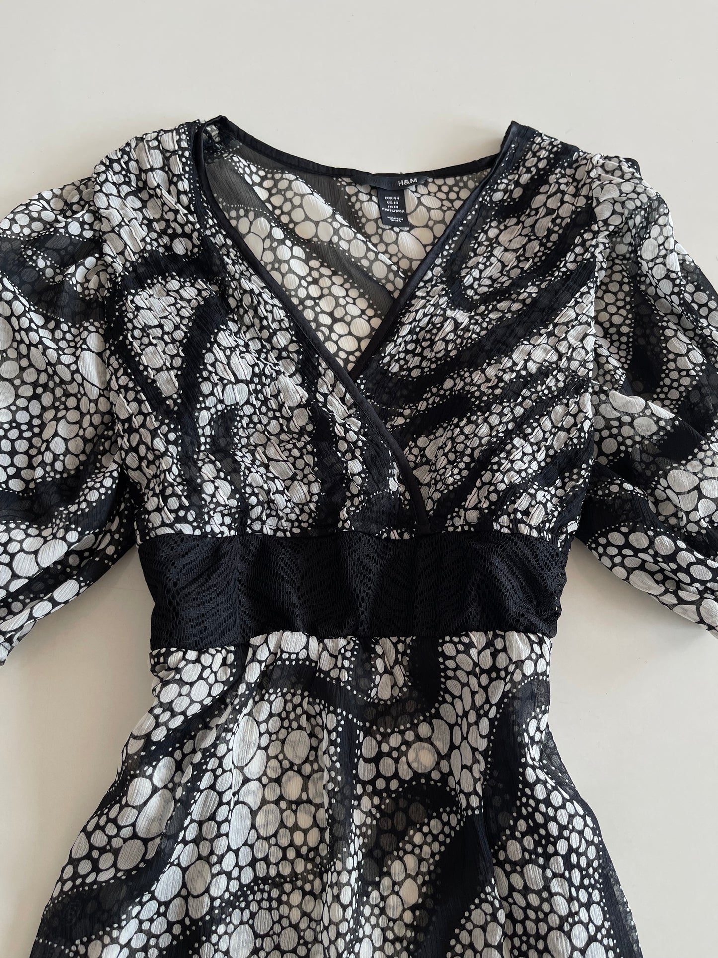 H&M Sheer Dress-Bust 42