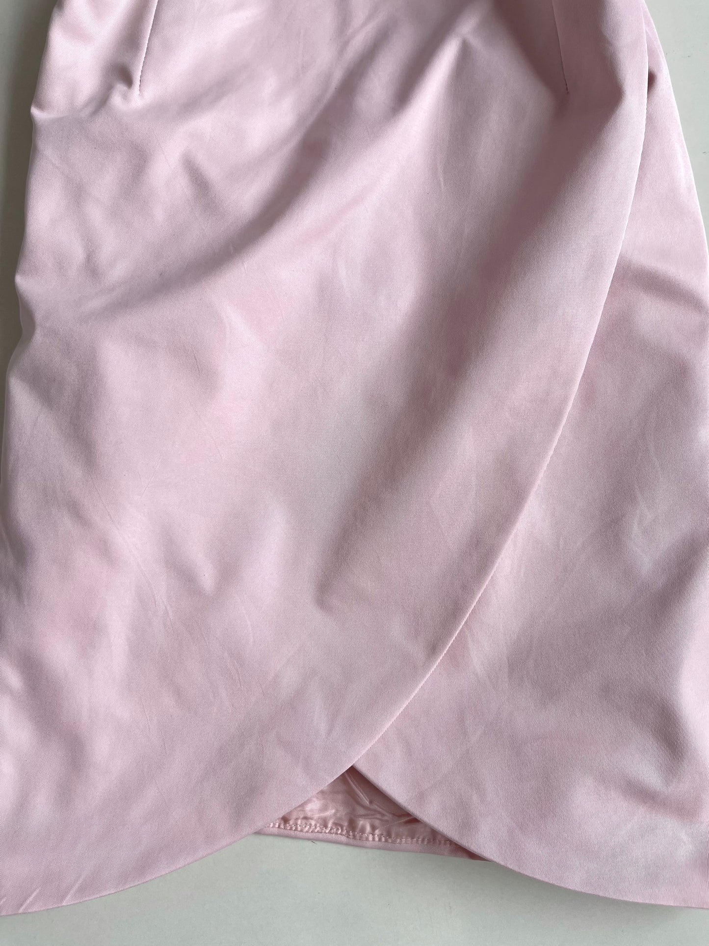 Baby Pink Tube Dress-Bust 32