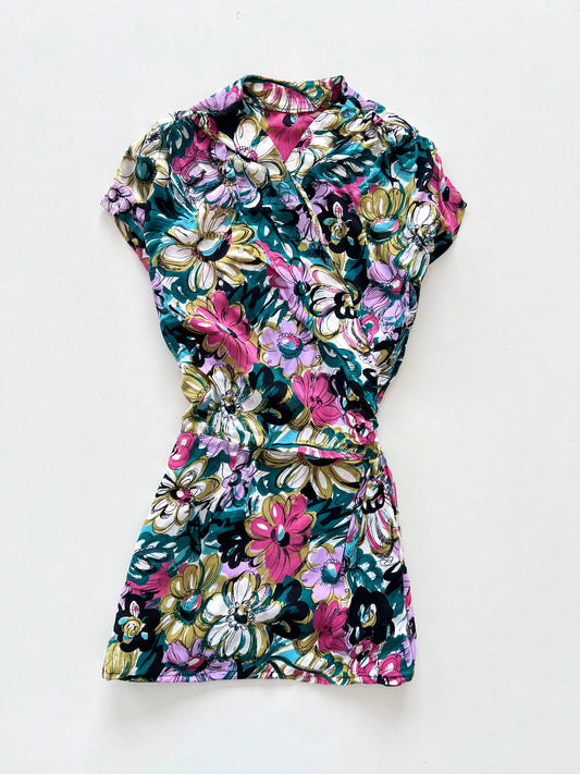 Flora Vintage Top-Bust 36