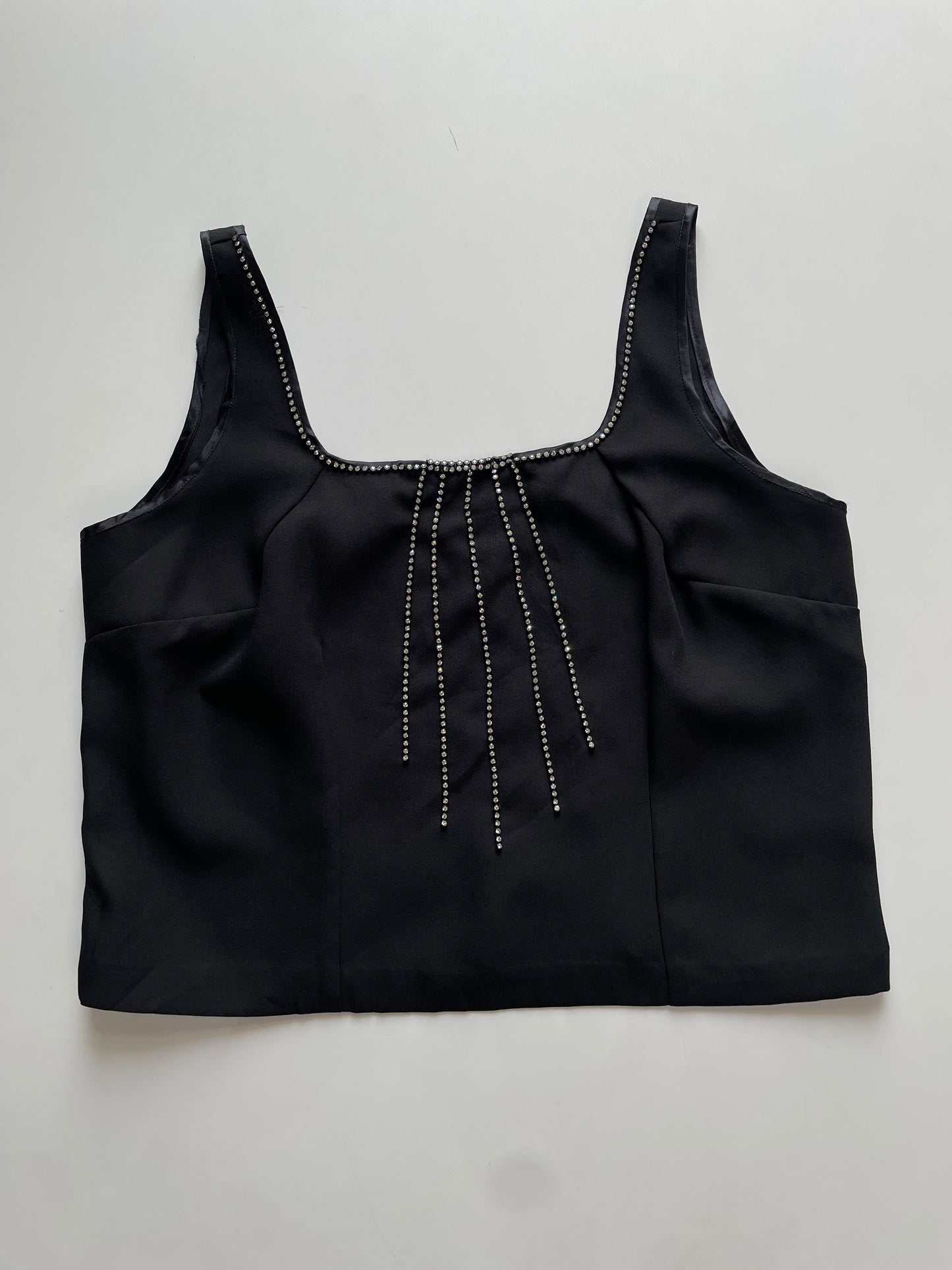 Rhinestone Top-Bust 38