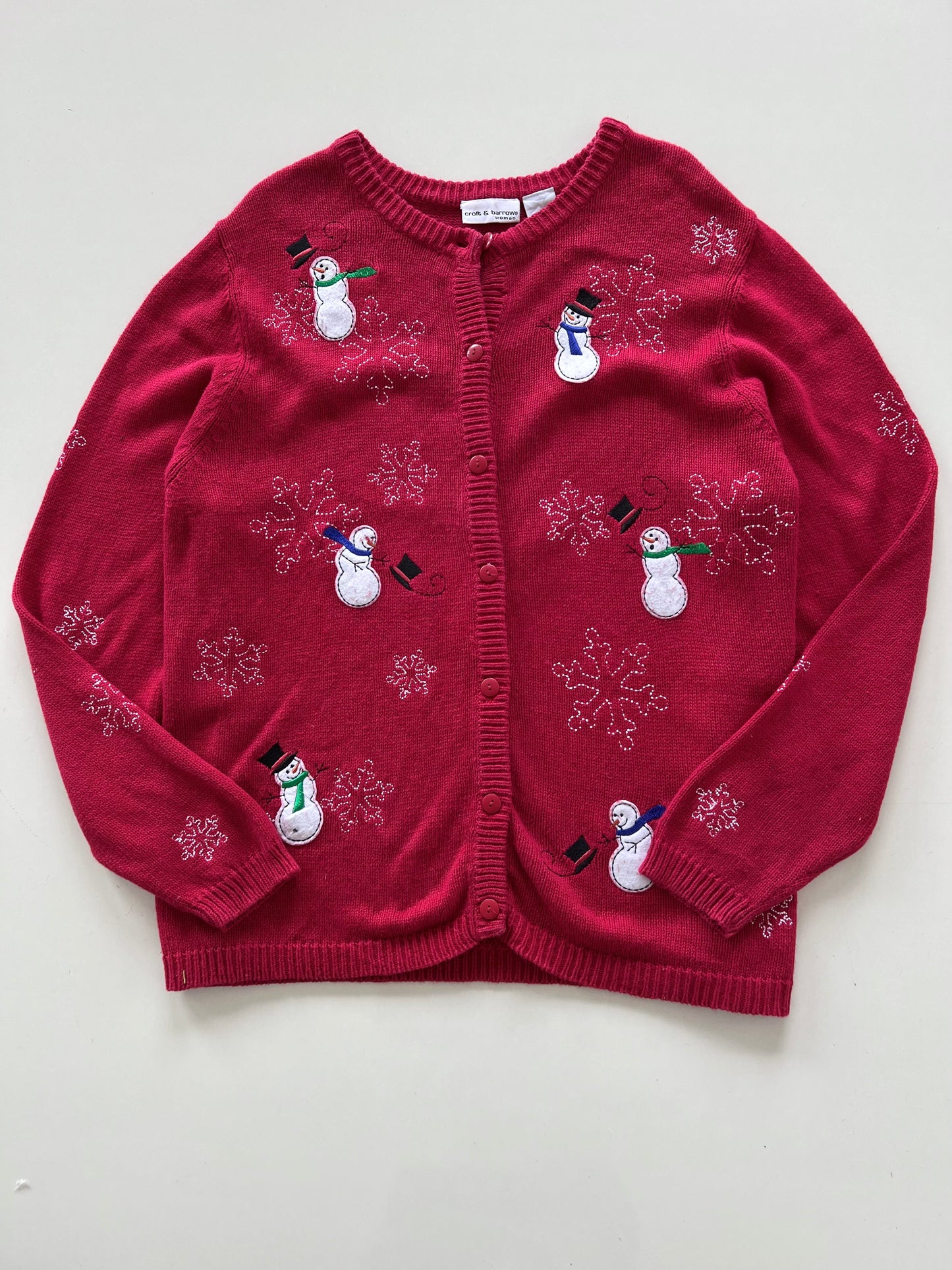 Croft & Barrow Christmas Sweater-Bust 56