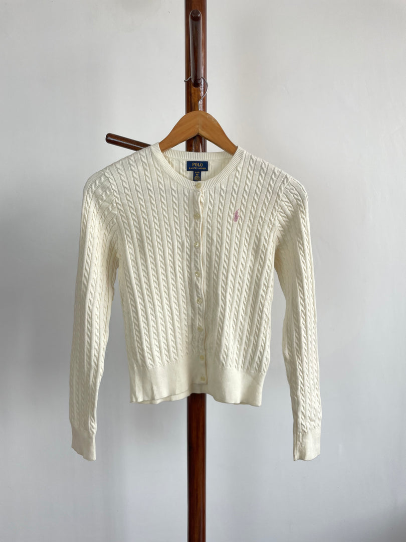 Ralph Lauren Vintage Cotton Cardigan-Bust 34 to 36