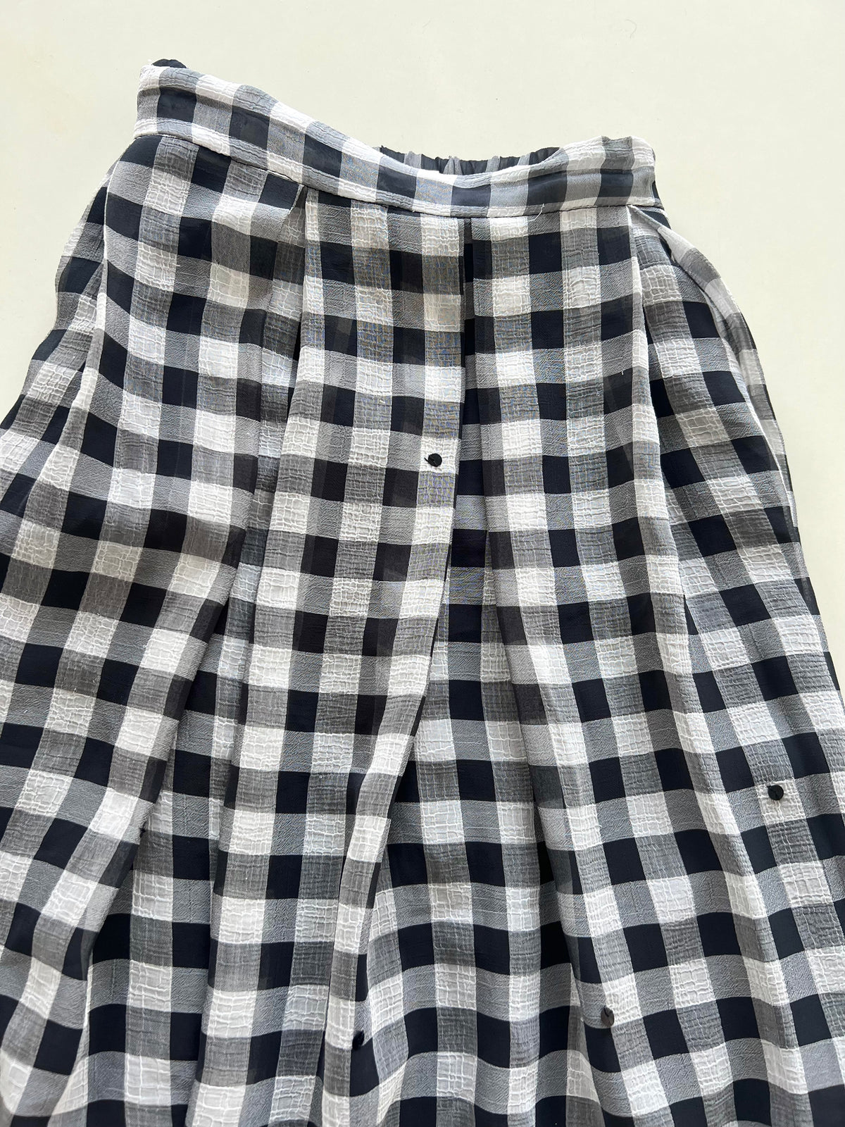 Robette Gingham Skirt-Waist 30 to 32