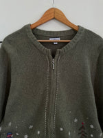 Load image into Gallery viewer, Croft &amp; Barrow Embroidered Christmas Sweater-Bust 46
