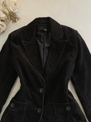 H&M Vintage Corduroy Blazer-Chest 34