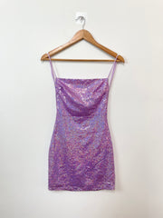 Lucy In The Sky Sequin Dress-Bust 28 to 30