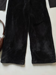 Corduroy Inner Fleece Warm Pants-Waist 26 to 28