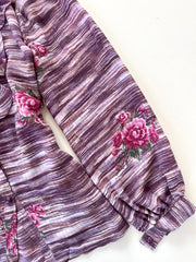 Vintage Ruffle Top-Bust 40