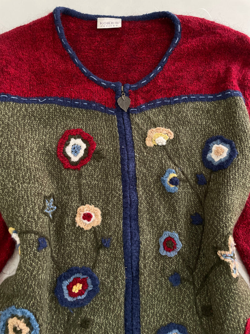 Koret Vintage Zipper Sweater-Bust 44