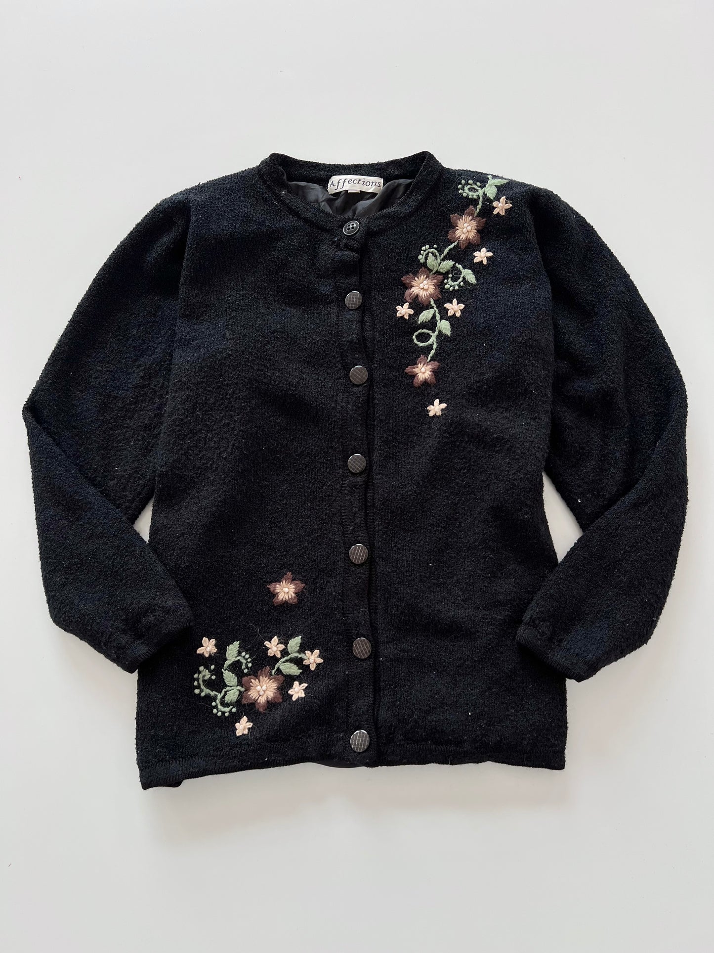 Affections Embroidered Sweater-Bust 46