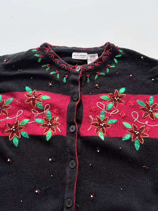 White Stag Embroidered Sweater-Bust 60