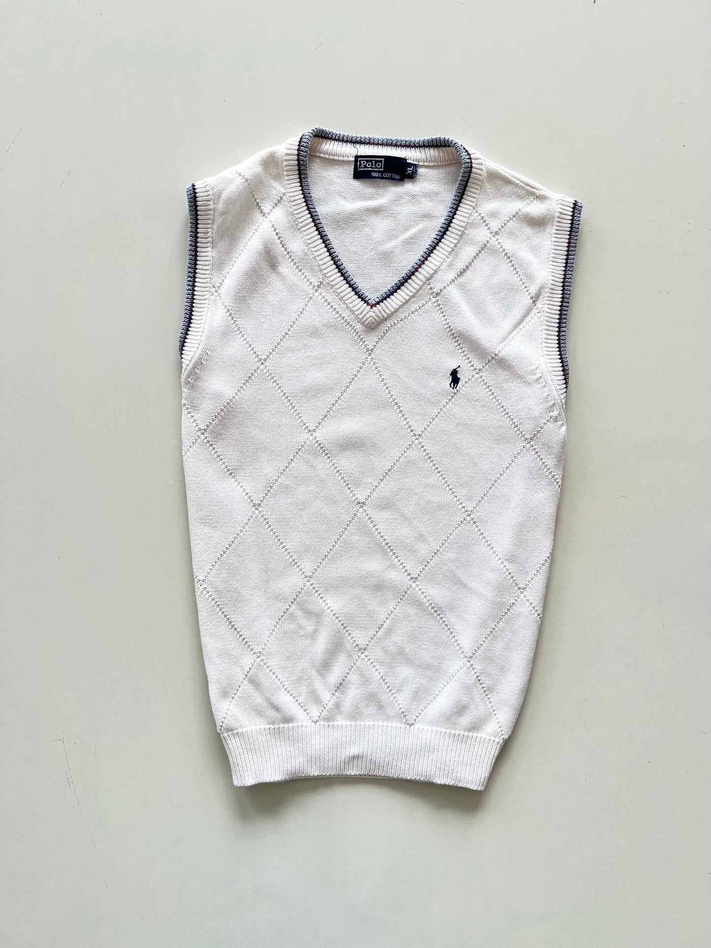Ralph Lauren 100%Cotton Vintage Vest-Bust 42