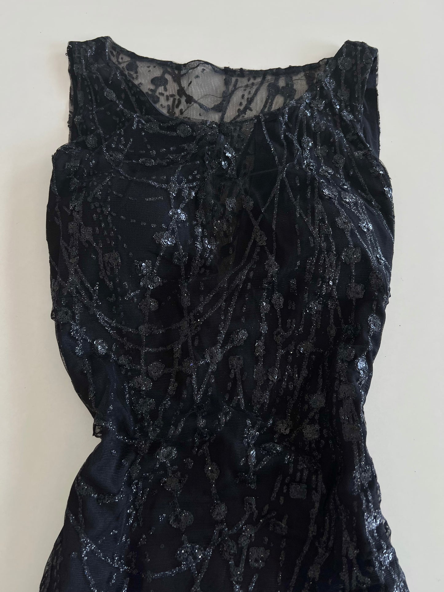 Vintage Sequin Dress-Bust 34