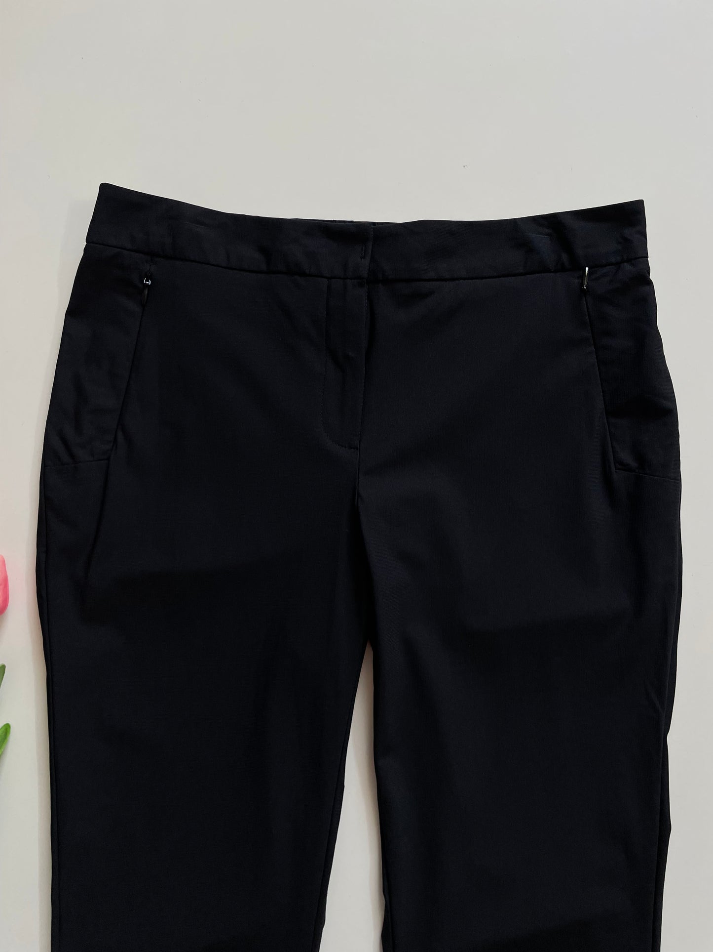 OLIVIA HASSLER BLACK PANTS - WAIST 32 TO 34