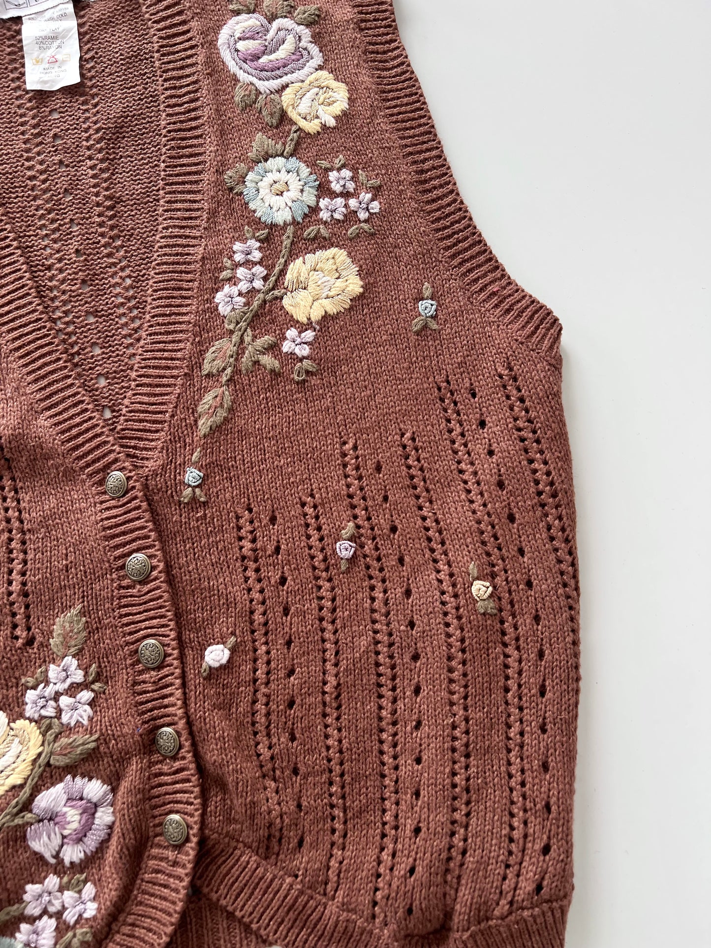 Jentzen Classics Embroidered Sweater-Bust 44