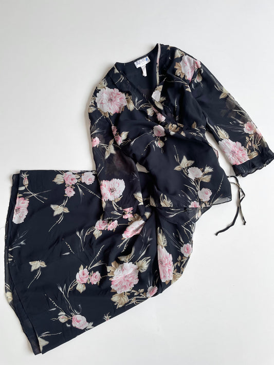 Julian Taylor Floral Vintage Dress-Bust 56