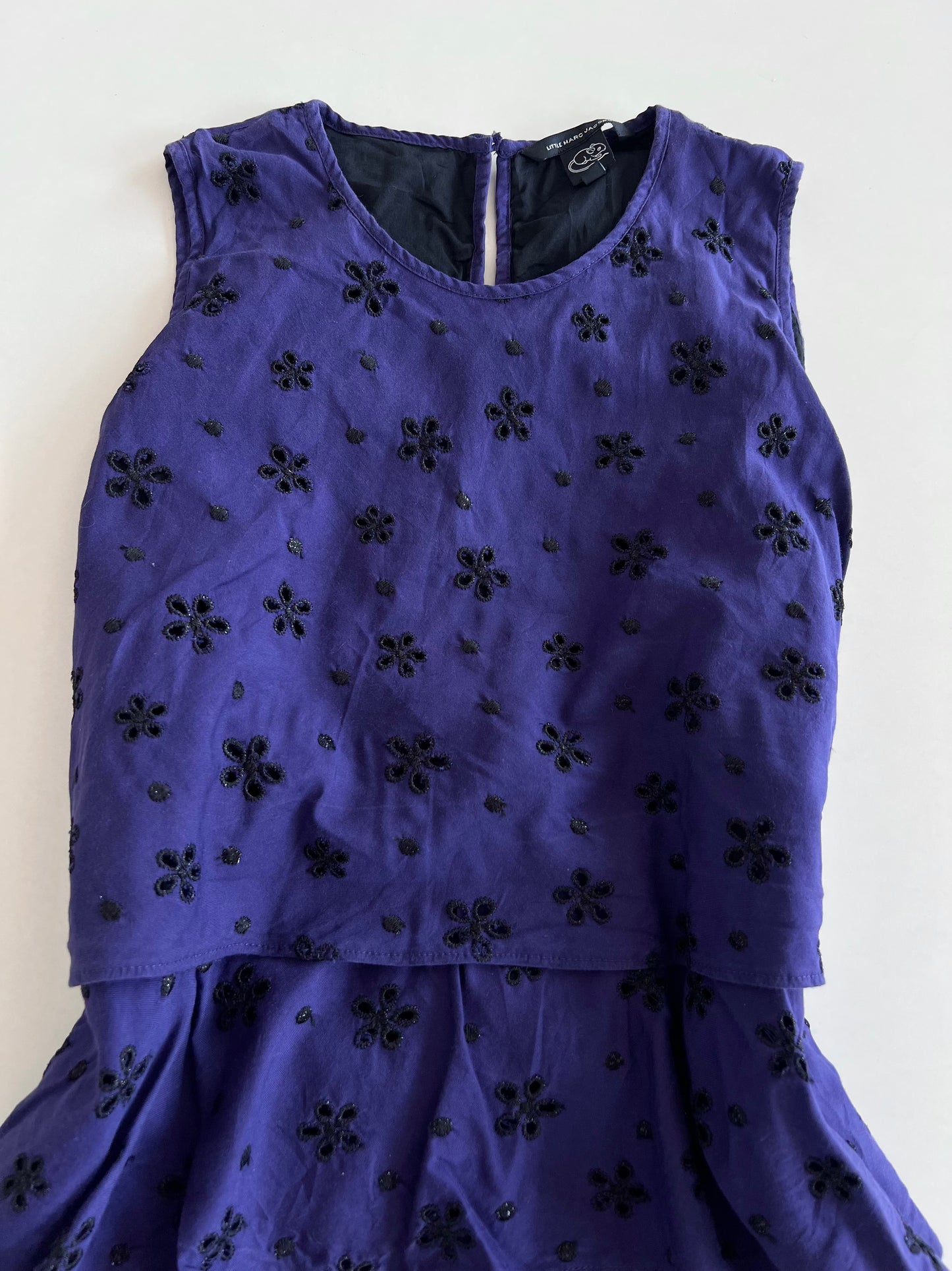 Little Marc Jacobs Cotton Eyelet Dress-Bust 34