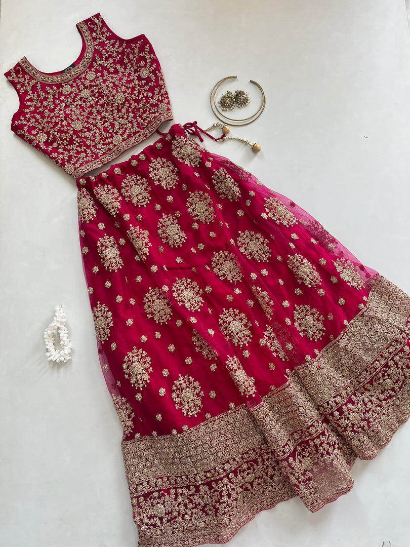 Lehenga Choli-Bust 38 (Alterable) Waist- 24 to 34