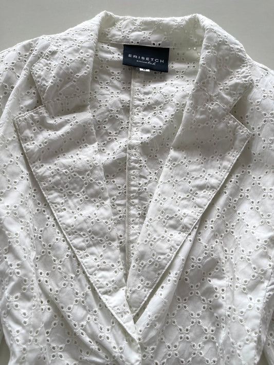 Erisetch Eyelet Blazer-Bust 38