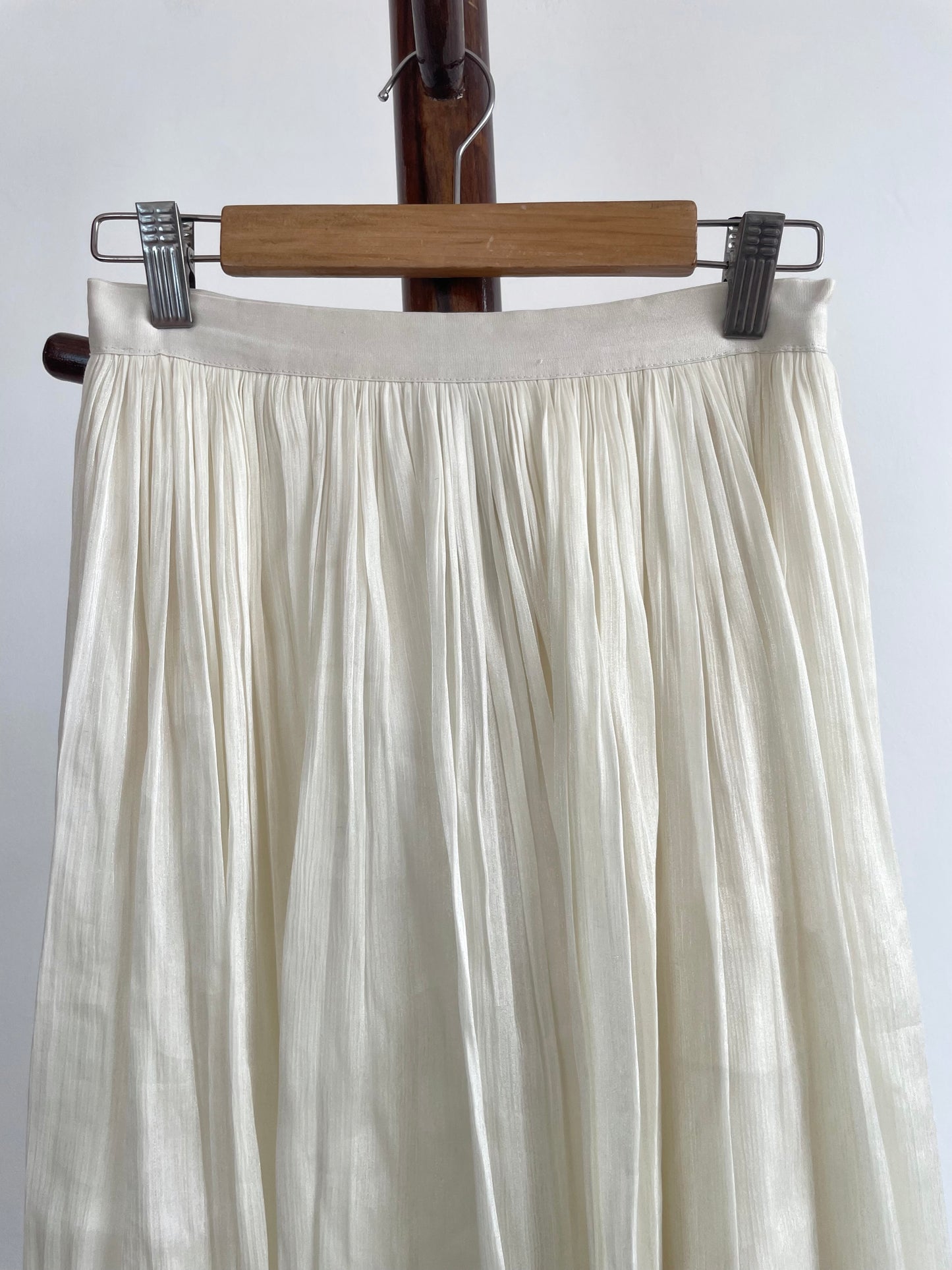 Metallic Organza Skirt-Waist 26 to 32