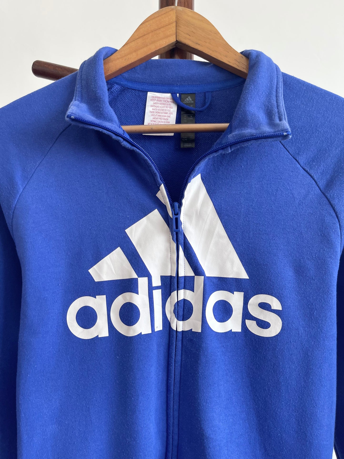 Adidas Zipper Vintage Sweater-Bust 38