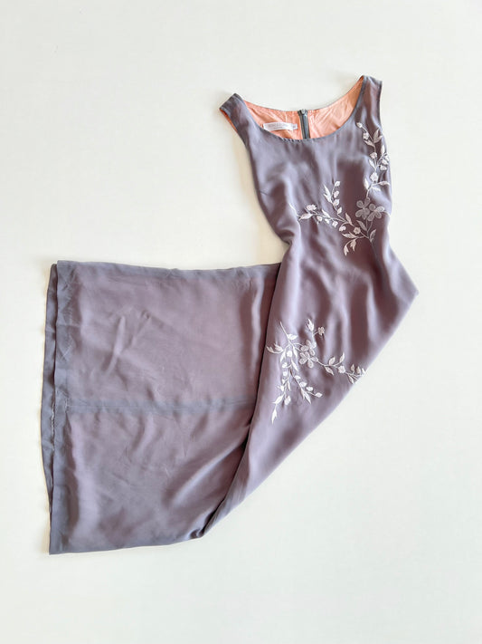 Single Noble Embroidered Dress-Bust 34