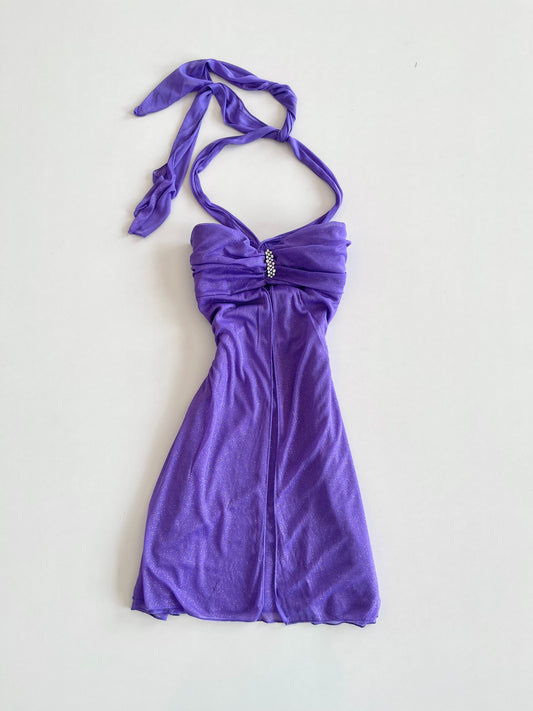Jolie Halter Neck Dress-Bust 34 to 36