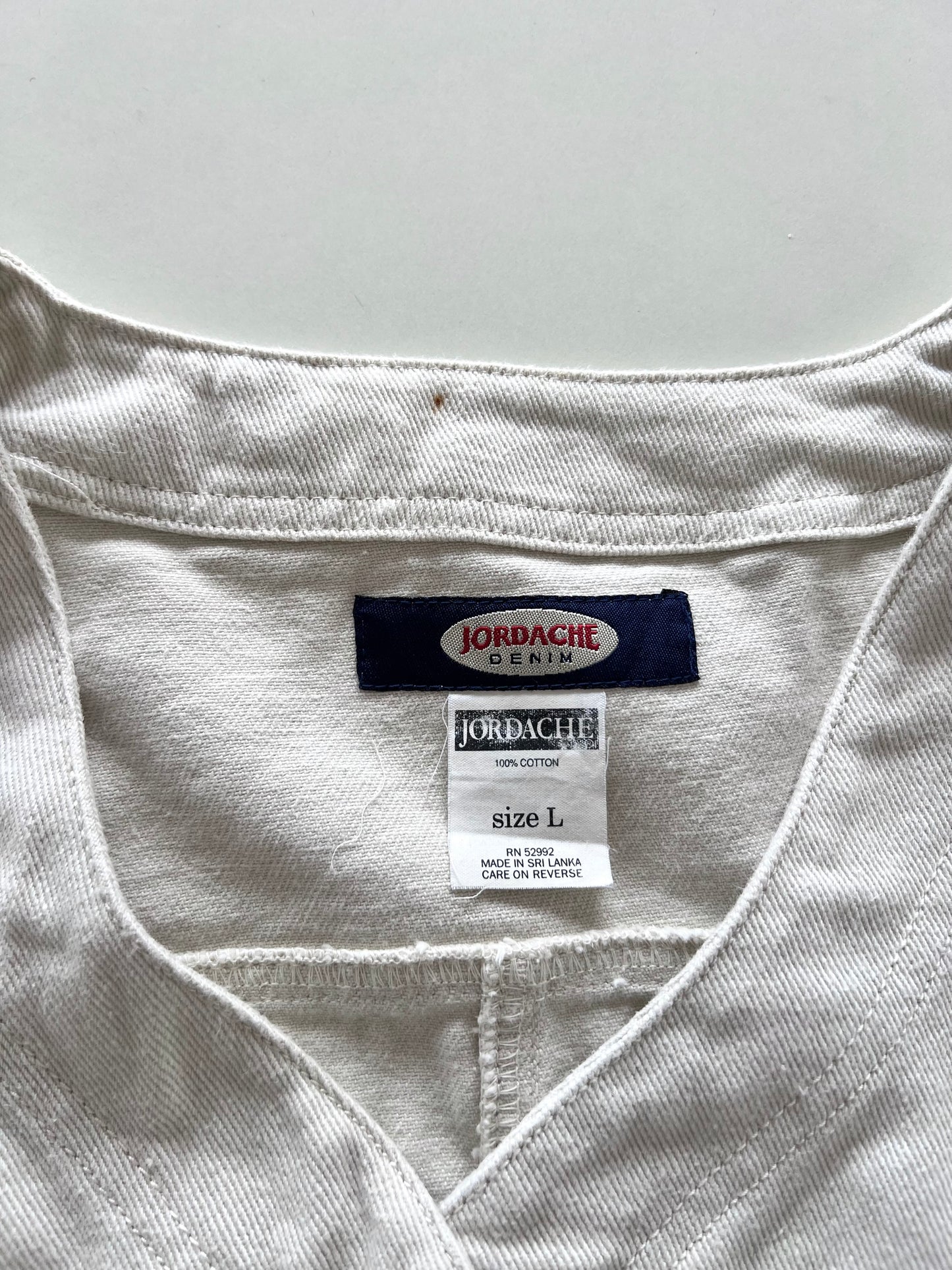 Jordache Vintage Denim Vest-Bust 34