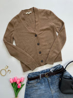 Load image into Gallery viewer, Uniqlo Brown Soft Cardigan - Bust 32 to 34
