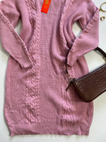 Load image into Gallery viewer, Hooded Pink Warm Winter Dress - Bust 44 to 46
