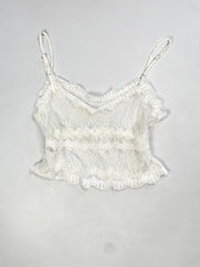 Sheer Lace Top-Bust 34