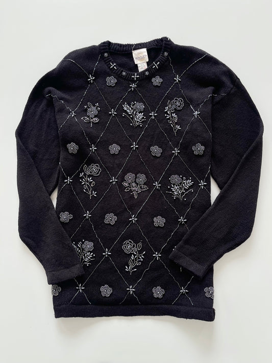 Bentley Hand Embroidered Sweater-Bust 44