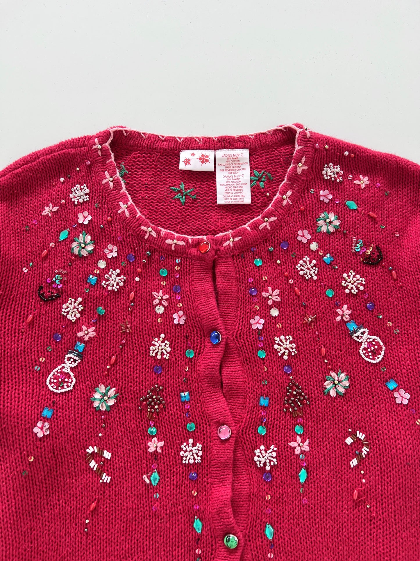 Hand Embroidered Sweater-Bust 48