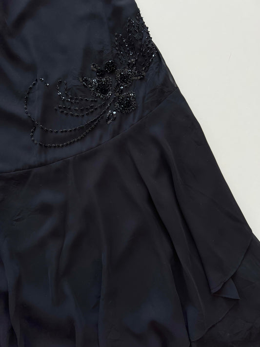 Vintage Embroidered Dress-Bust 50