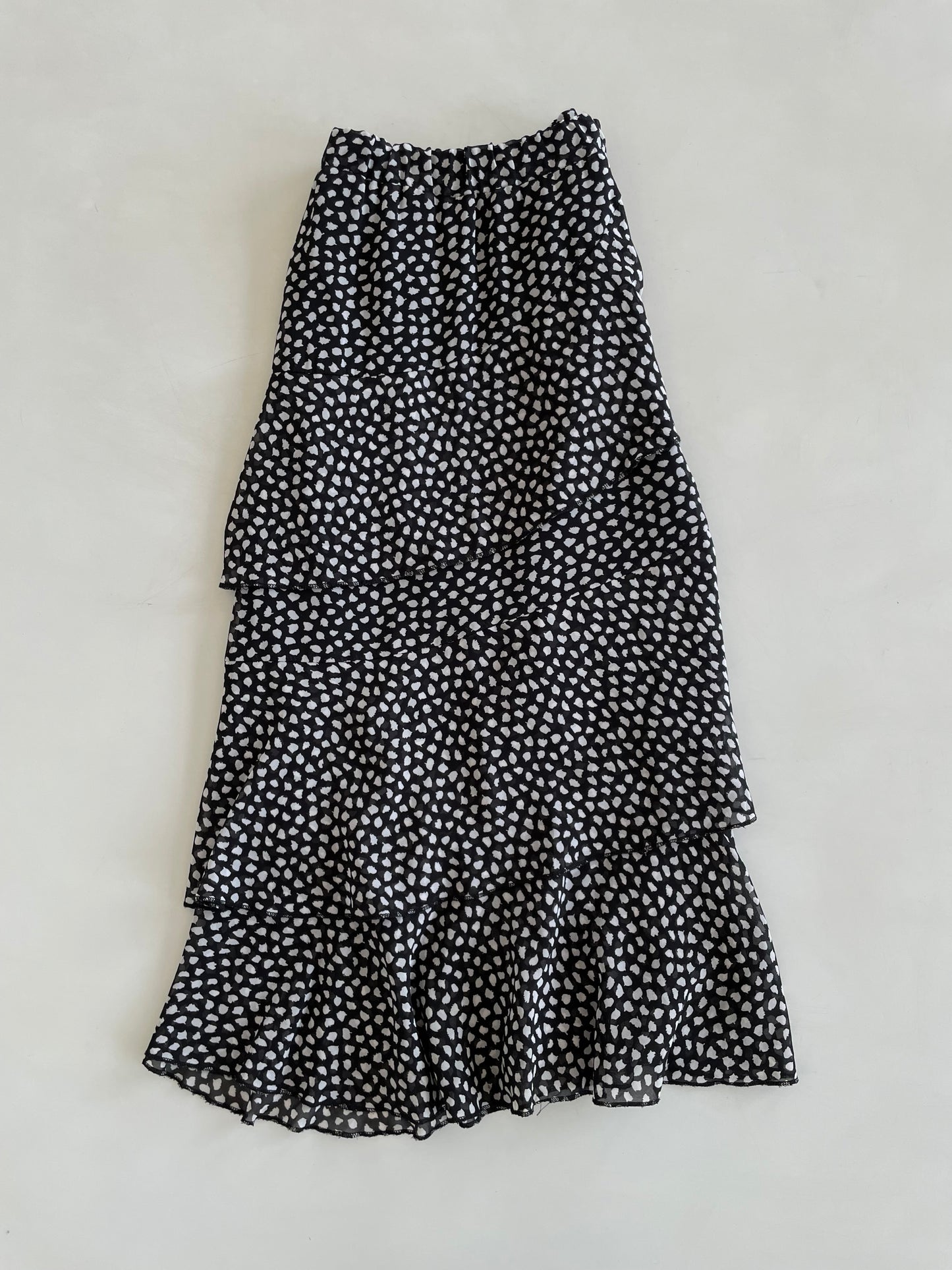 Polka Dot Ruffle Skirt-Waist 26 to 28