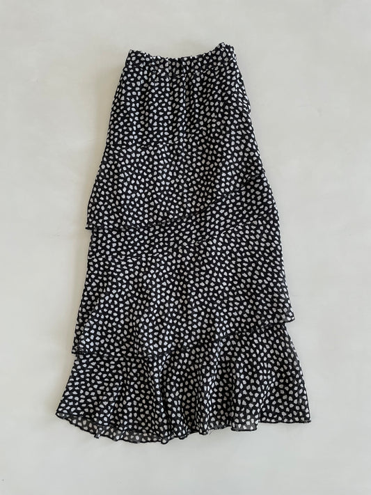 Polka Dot Ruffle Skirt-Waist 26 to 28