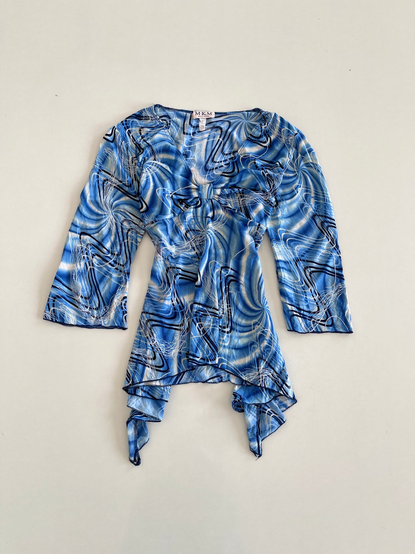 Asymmetric Vintage Top-Bust 40 to 42