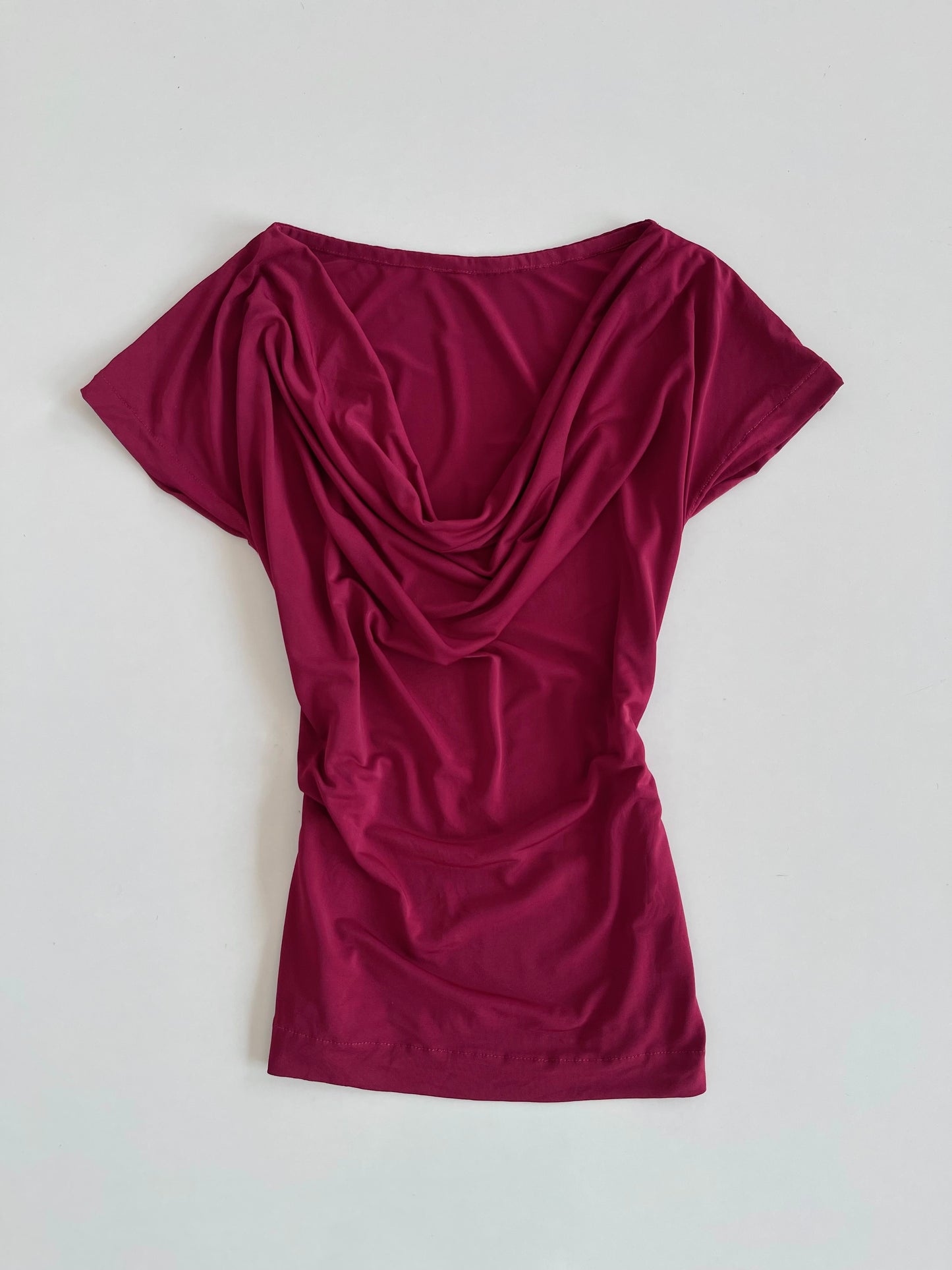 Cowl Neck Vintage Top-Bust 40 to 42