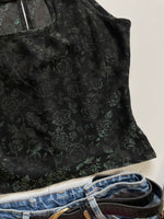 Load image into Gallery viewer, Rose Shimmer Top-Bust 32 to 34
