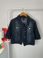 Load image into Gallery viewer, Lane Bryant Denim Jacket - Bust 42
