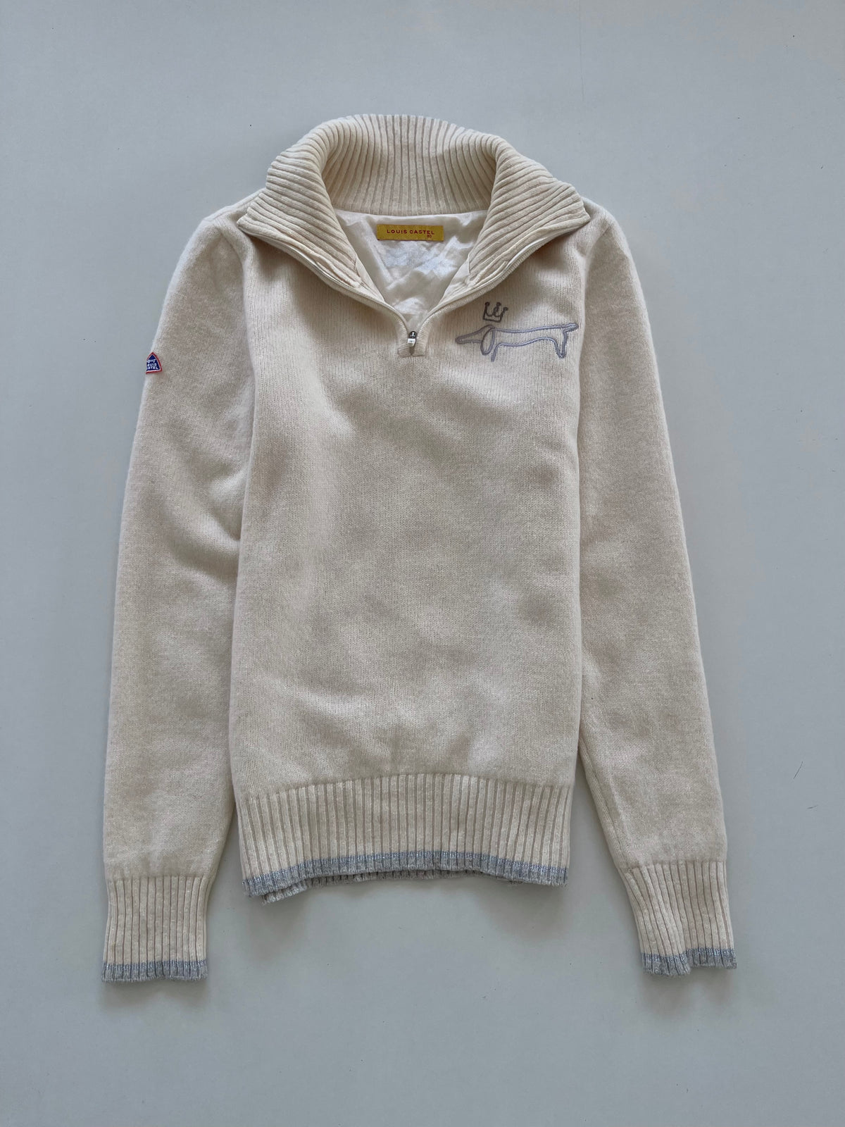 Louis Castel 100% Wool Vintage Sweater-Bust 34