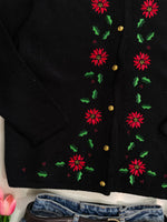 Load image into Gallery viewer, Croft &amp; Barrow Embroidered Cardigan - Bust 42 to 46
